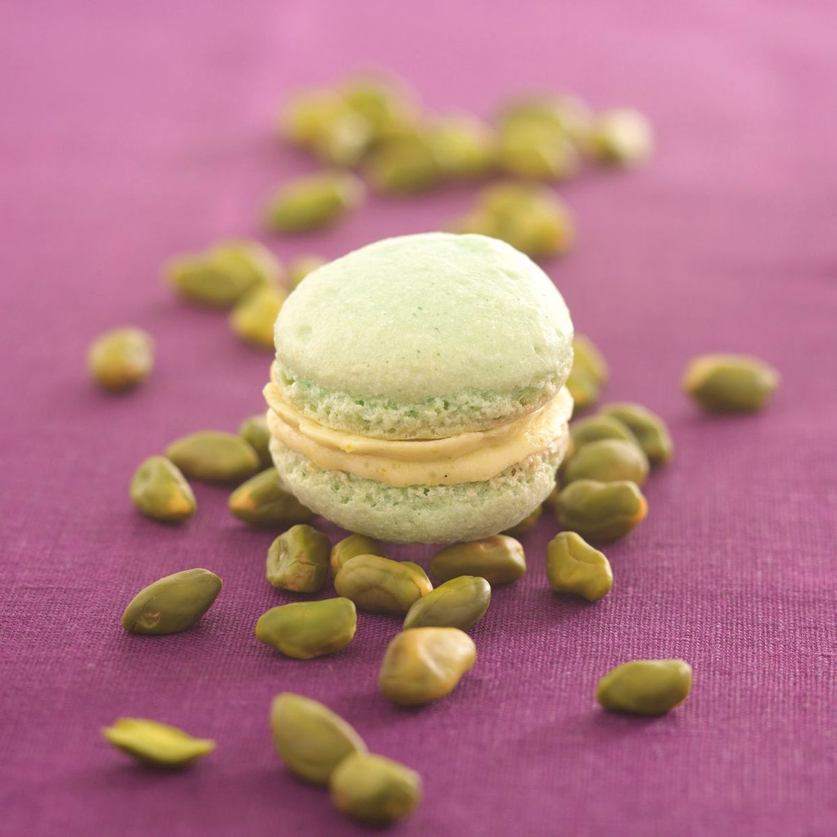 Enie backt: Rezept-Bild Pistazien-Macarons	