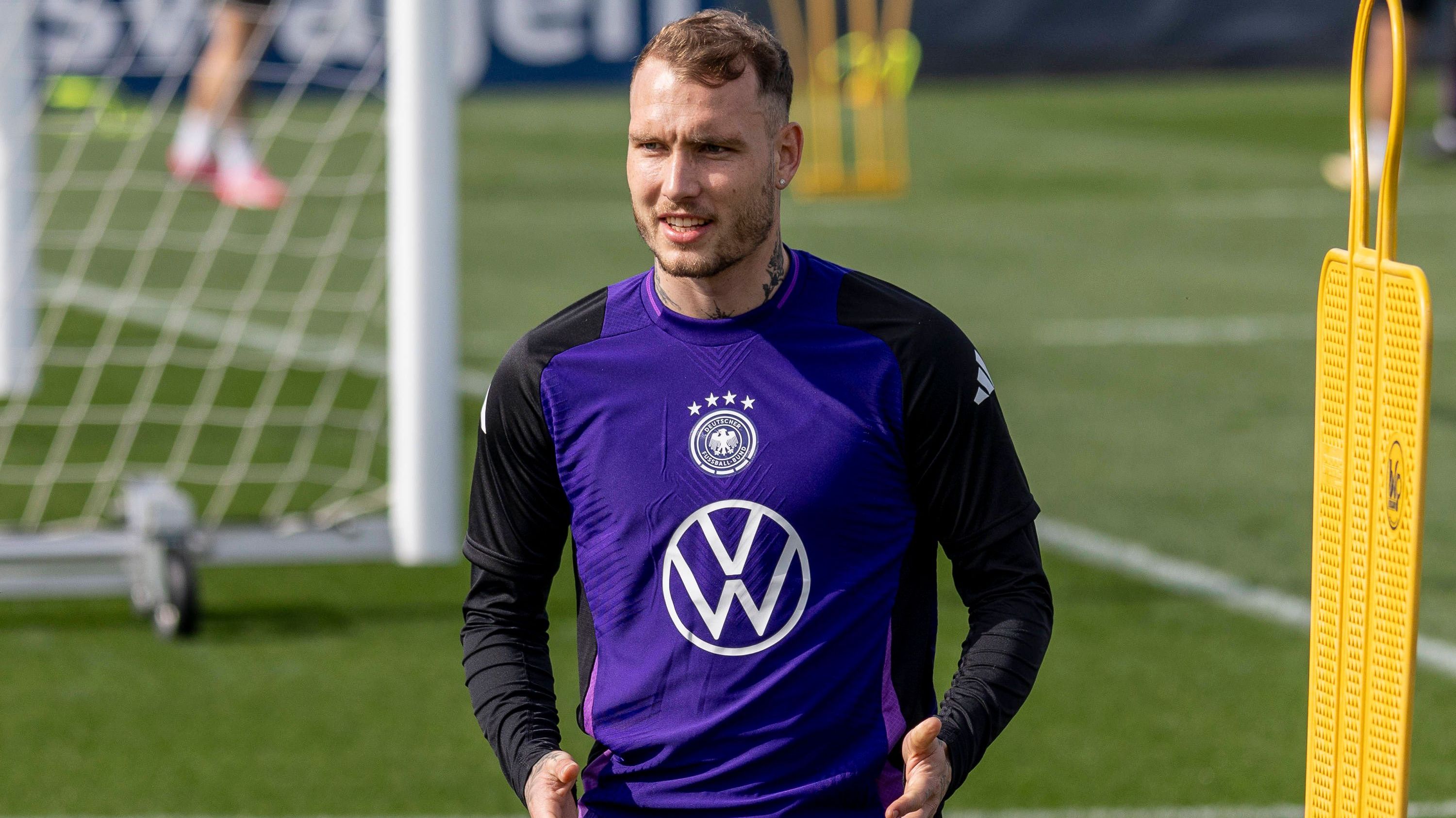 <strong>Nummer 3: David Raum</strong><br>Verein: RB Leipzig<br>Position: Linksverteidiger<br>Länderspiele: 19<br>Länderspiel-Tore: 0