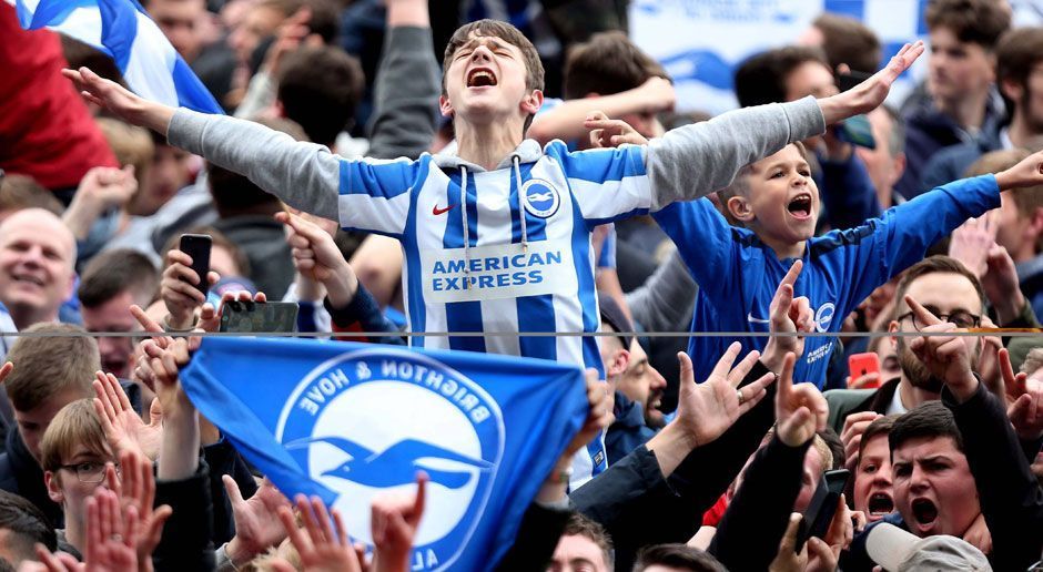 
                <strong>Brighton & Hove Albion: Seagulls, "die Möwen"</strong><br>
                Die "Möwen" wollen in der kommenden Saison als Aufsteiger in der Premier League für Furore sorgen. Den putzigen Spitznamen hat Brighton & Hove Albion hauptsächlich der Küstennähe der Stadt Brighton zu verdanken.
              