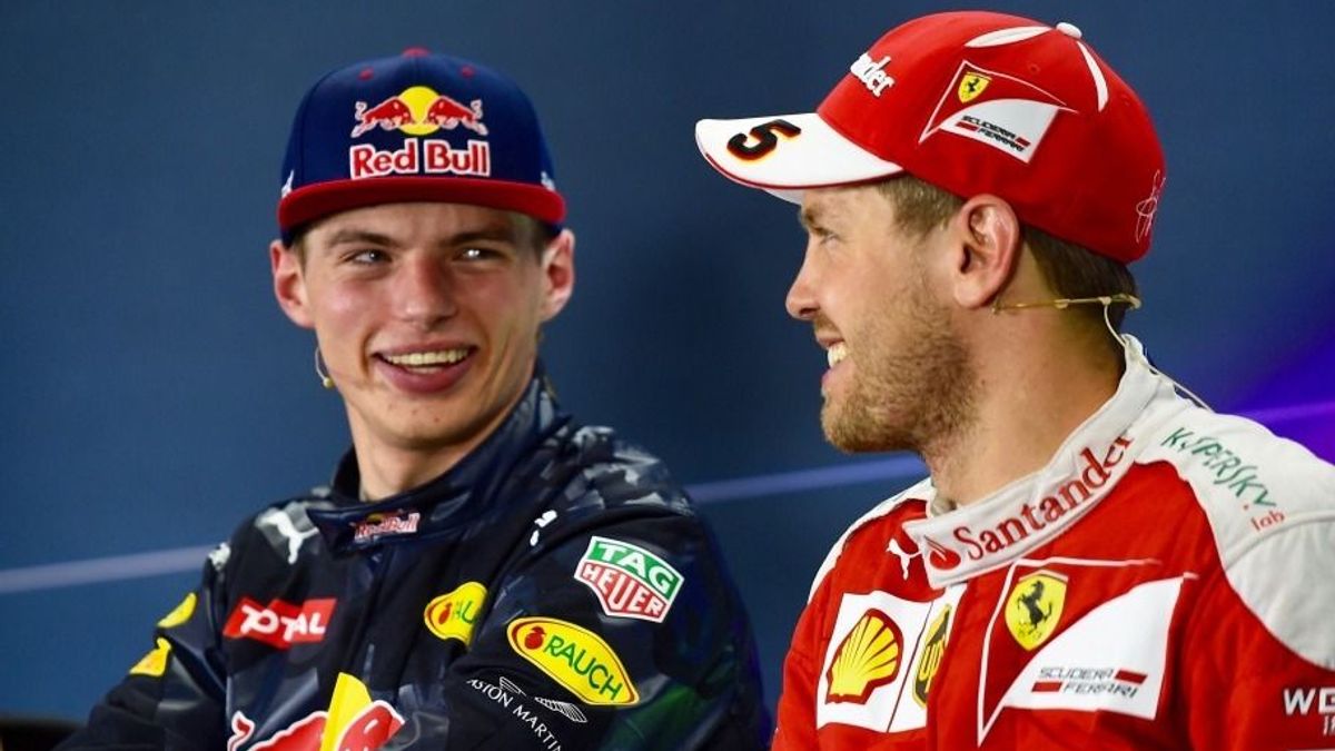 Sebastian Vettel und Max Verstappen zu gemeinsamen Formel-1-Zeiten