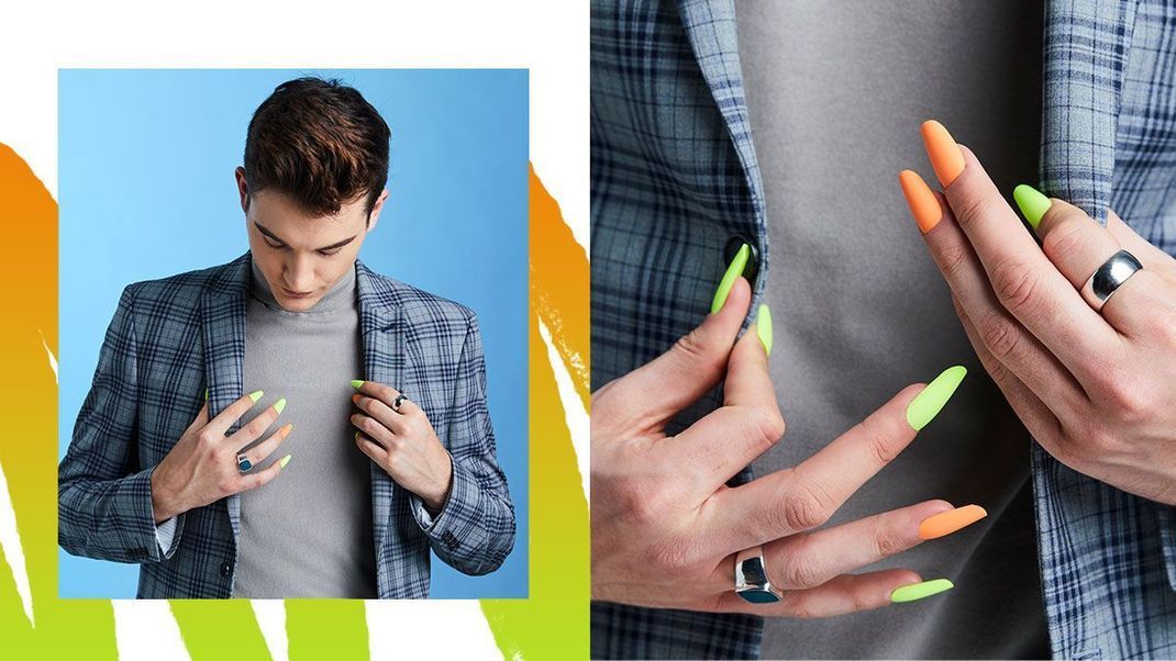 Lasst euch von unseren Neon Nail Art Style-Ideen inspirieren – wir zeigen euch genderneutrale Trend-Looks für alle!