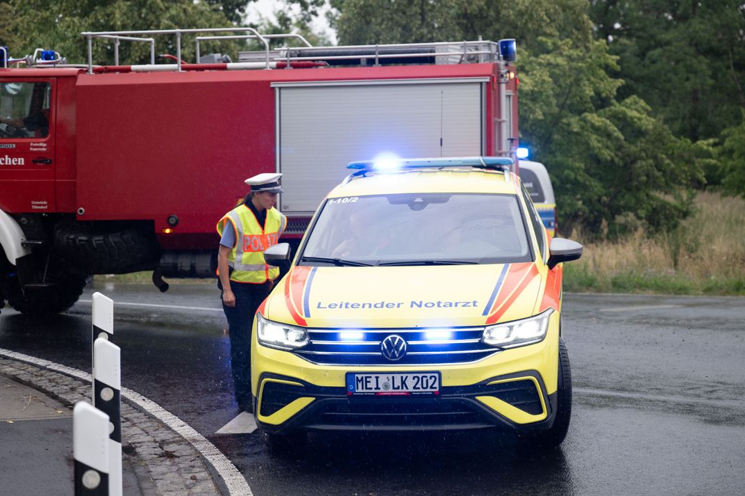 In der Gohrischheide wurde&nbsp; Katastrophenalarm ausgelöst.