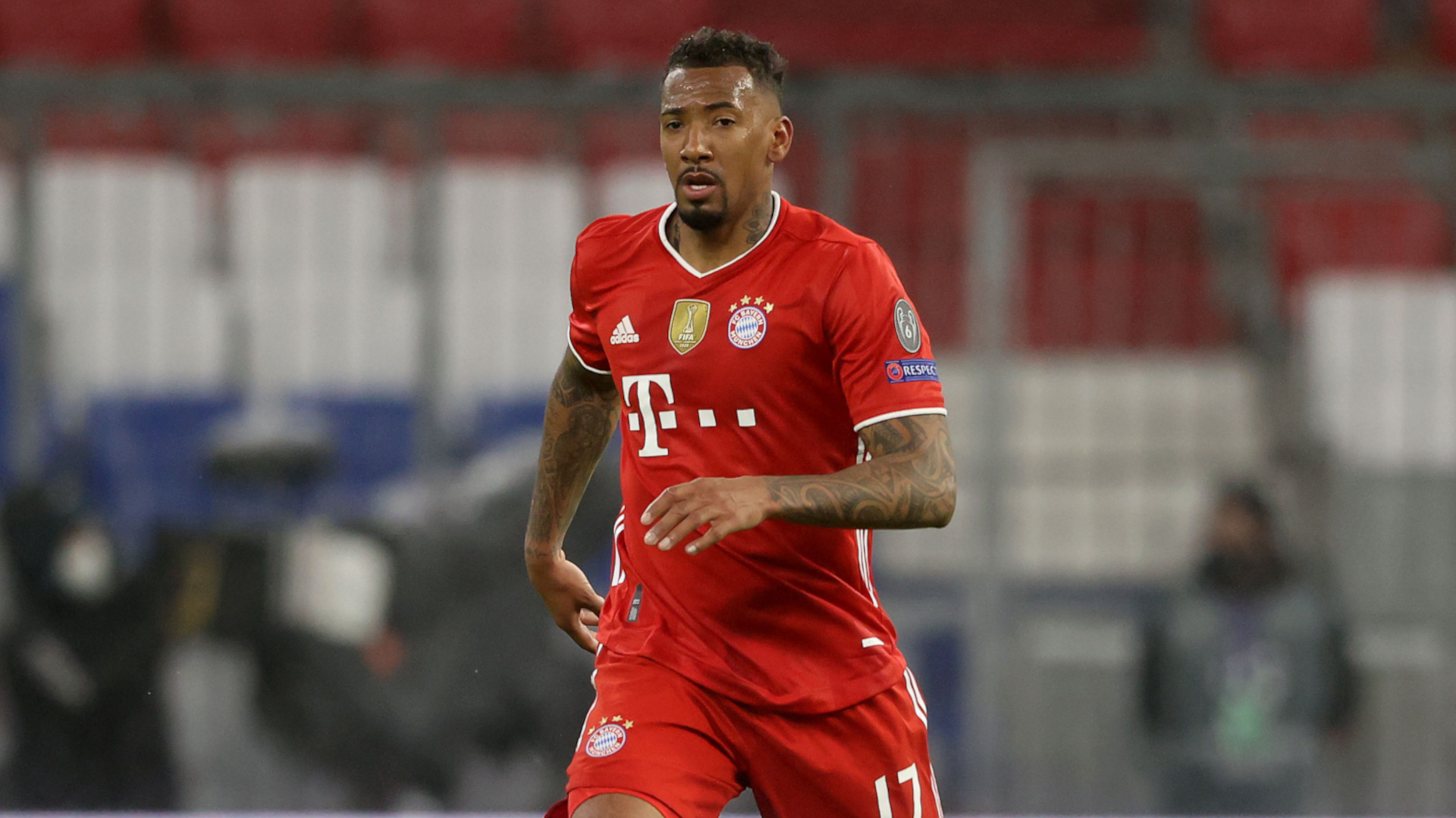 
                <strong>Platz 8: Jerome Boateng</strong><br>
                &#x2022; Champions-League-Einsätze für Bayern München: 85<br>&#x2022; Pflichtspiel-Einsätze insgesamt für Bayern München: 363<br>
              