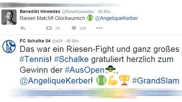 
                <strong>Benedikt Höwedes und FC Schalke 04 Tweet</strong><br>
                
              