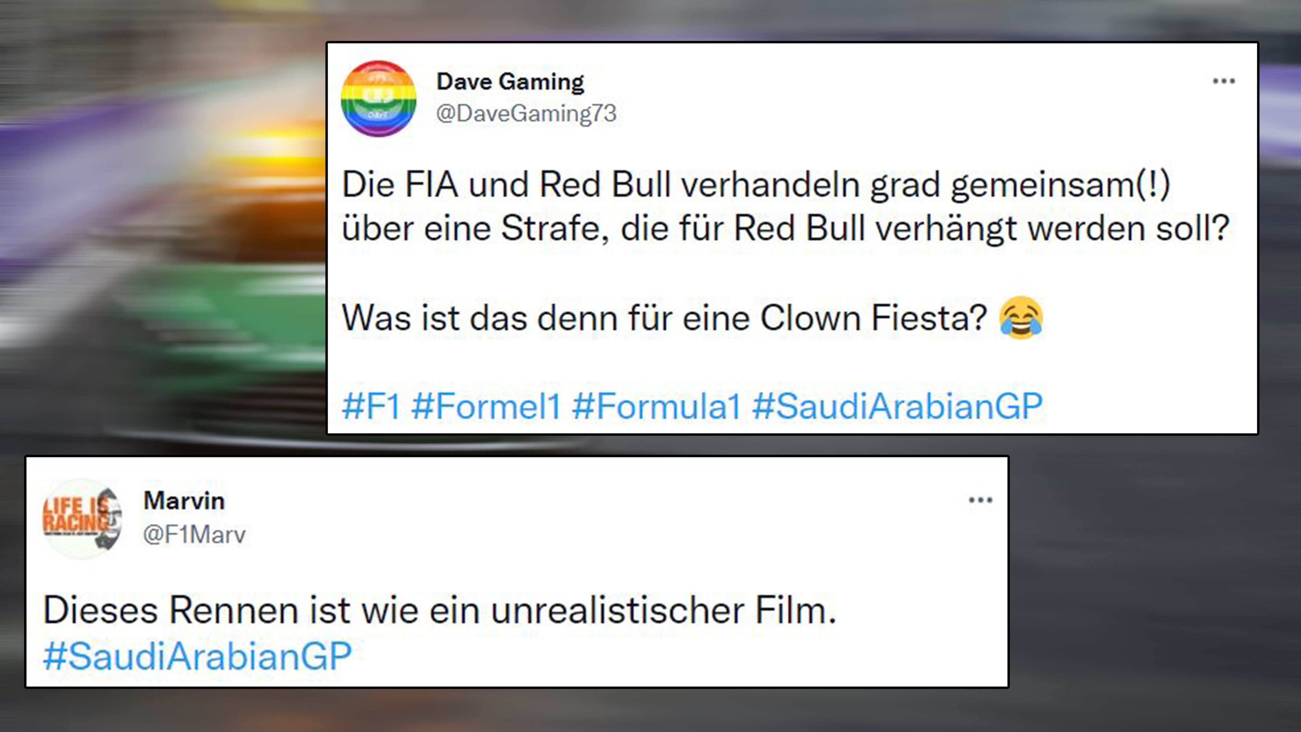 
                <strong>FIA verhandelt über Strafe</strong><br>
                Weil Verstappen beim ersten Restart Hamilton stark abgedrängt, fordert Mercedes eine Strafe. Red Bull weht sich. Und was macht die FIA? Die verhandelt per Funk mit beiden Teams über die neuen Startpositionen. Völlig verrückt. 
              