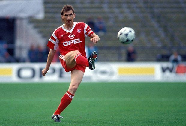 
                <strong>Abwehr: Klaus Augenthaler</strong><br>
                Spiele für Bayern: 509; Deutscher Meister 1980, 1981, 1985, 1986, 1987, 1989, 1990; DFB-Pokal-Sieger 1982, 1984, 1986.
              