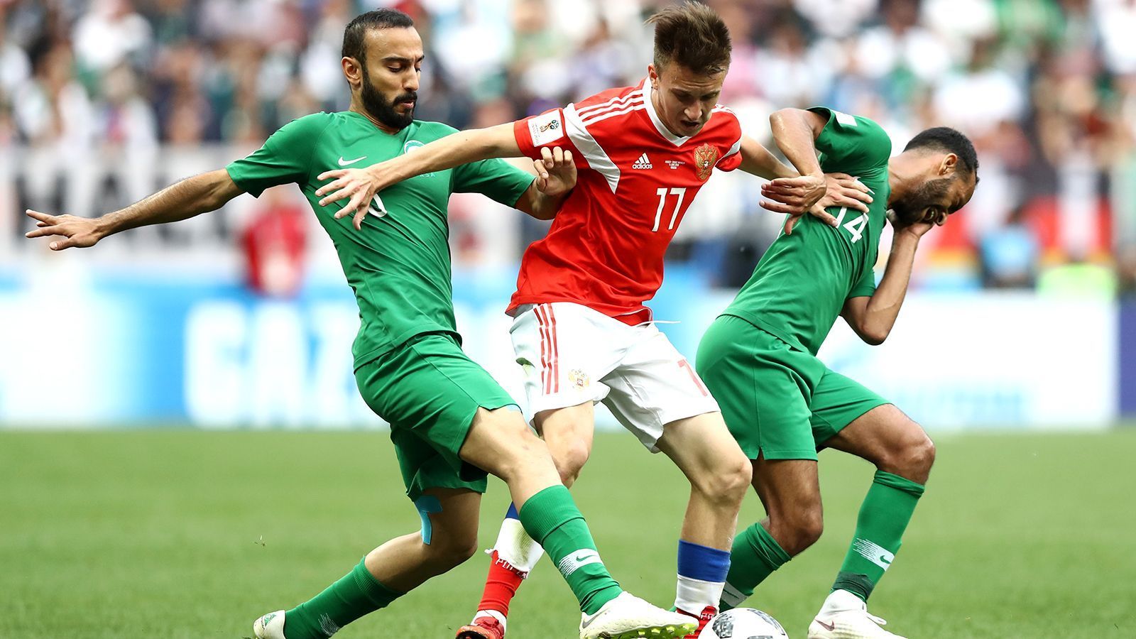 
                <strong>Platz 1 - Saudi-Arabien</strong><br>
                Punkte: -1Rote Karten: 0Gelb-Rote Karten: 0Gelbe Karten: 1
              