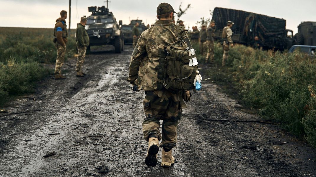 Ukrainische Soldaten