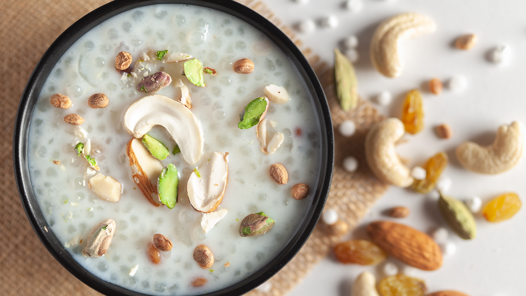 Vorspeise oder Dessert? Die Tapioka-Suppe kann beides!