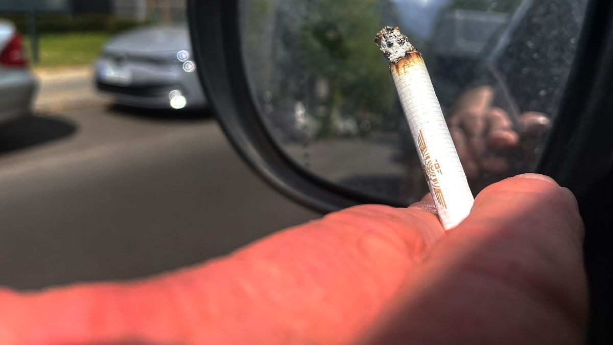 Rauchen im Auto