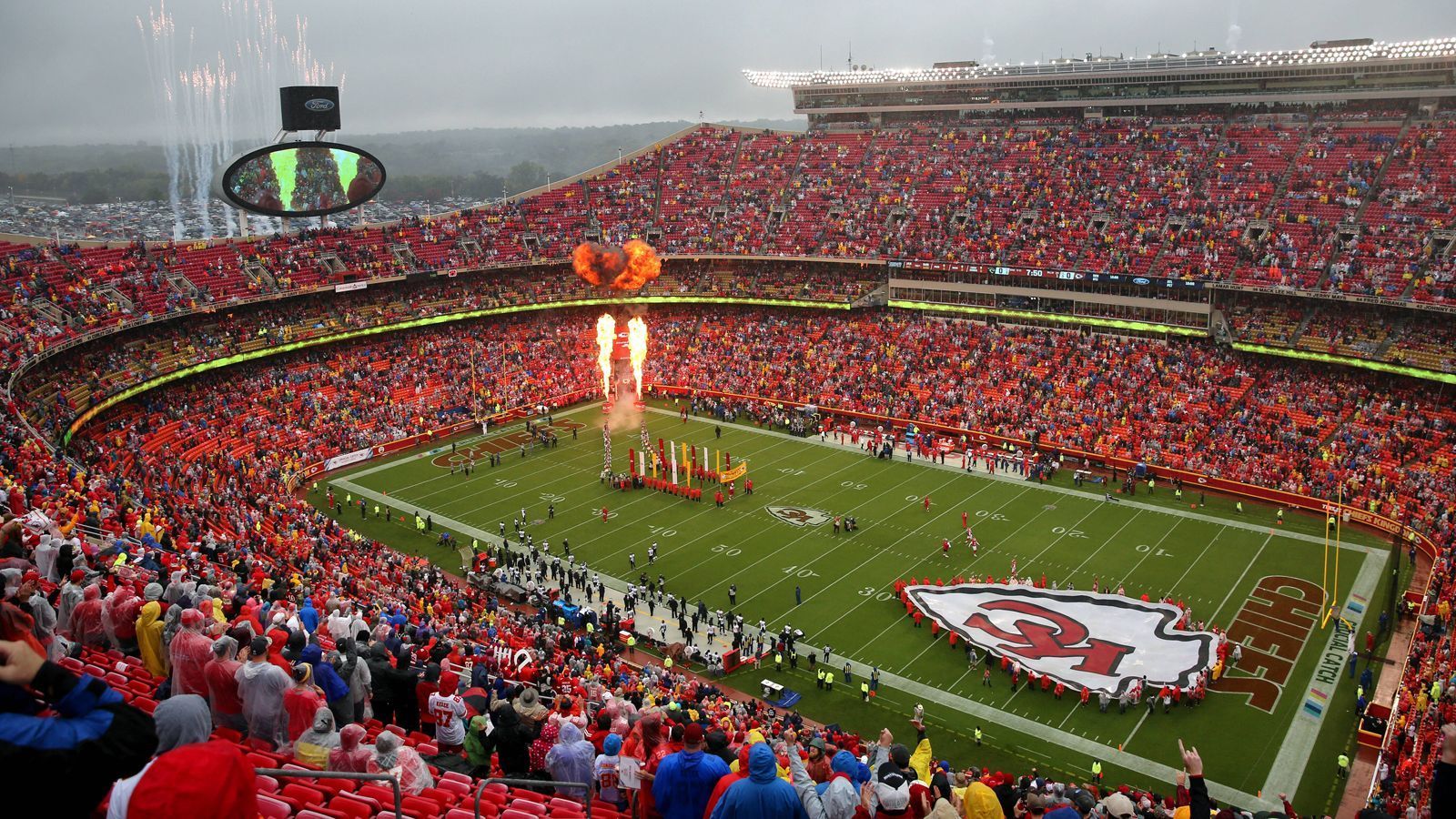 
                <strong>1. Arrowhead Stadium, Kansas City</strong><br>
                Heimstätte der Kansas City Chiefs (NFL)Höchstgemessene Lautstärke: 142.2 dB
              