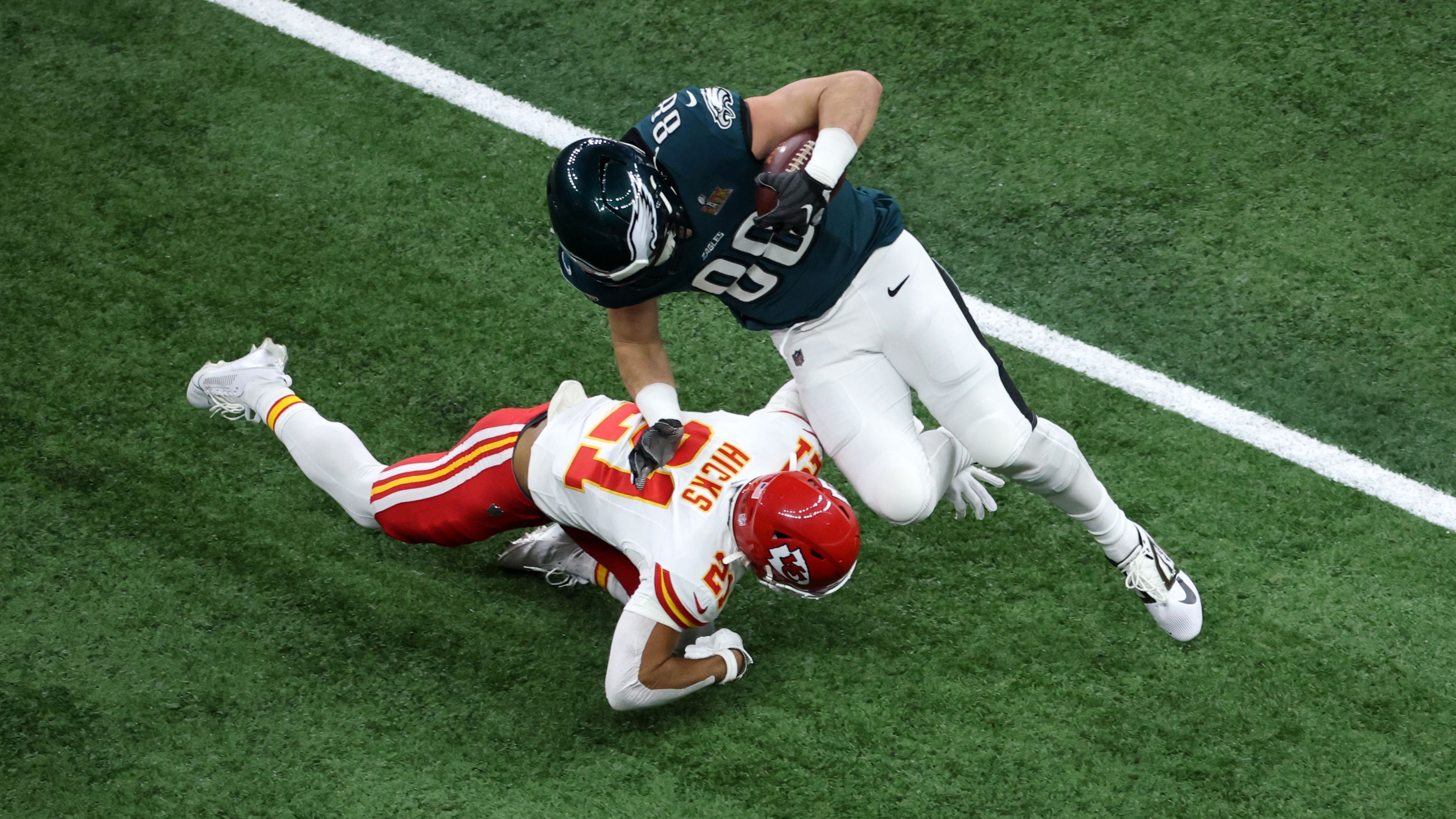 <strong>Platz 9: Dallas Goedert</strong><br>- Team: Philadelphia Eagles<br>- Ranking 2024: 7