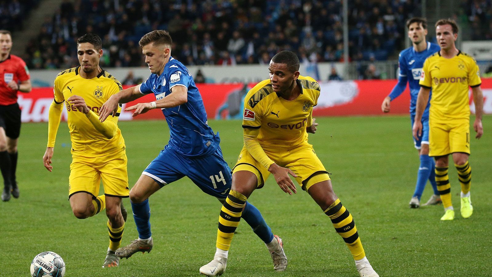 
                <strong>Borussia Dortmund bei der TSG Hoffenheim: BVB in der Einzelkritik</strong><br>
                Mit einer lethargischen zweiten Halbzeit hat Borussia Dortmund einen sicher geglaubten Sieg bei der TSG Hoffenheim noch verspielt. Wir haben den BVB beim 1:2 benotet.
              