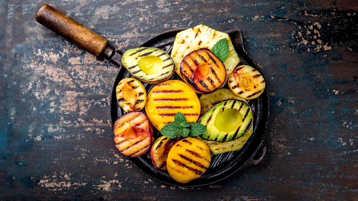 Gegrilltes Obst - Teaser