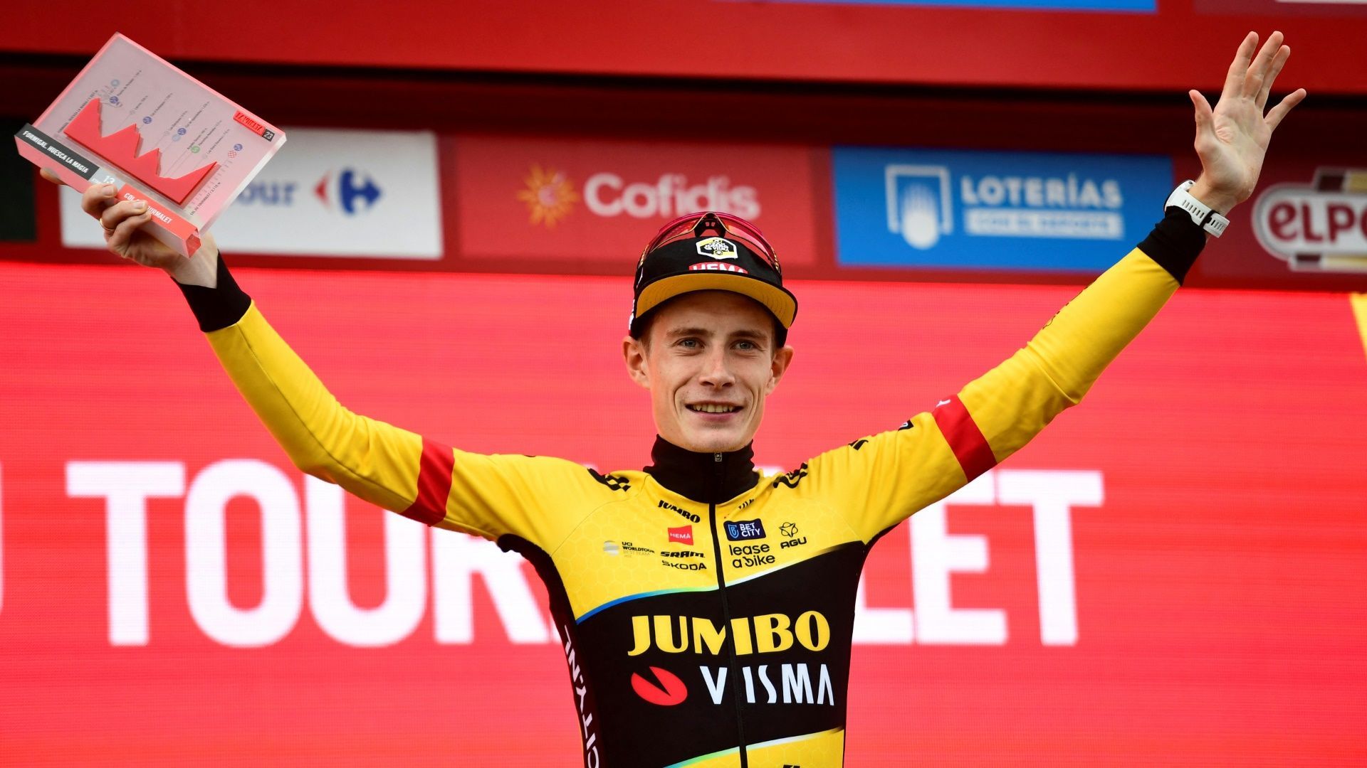 Vuelta : Vingegaard triomphe dans la triple victoire du Jumbo