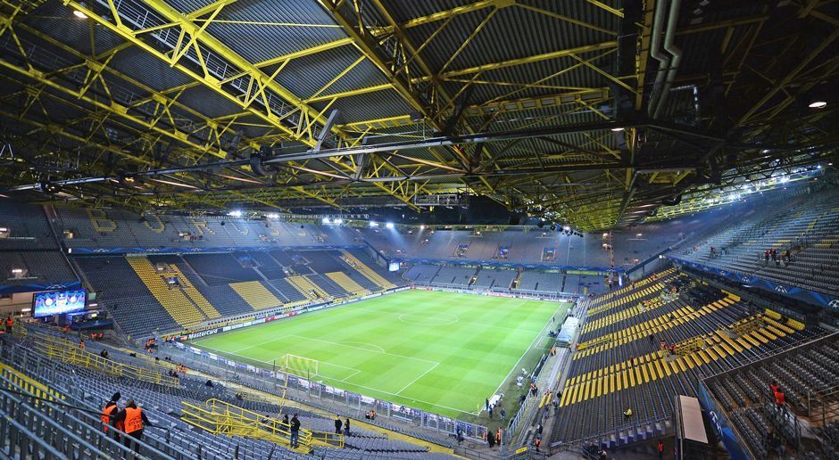 
                <strong>EM-Stadion: SIGNAL IDUNA Park Dortmund</strong><br>
                81.360 PlätzeBei der WM 2006 fanden hier vier Gruppenspiele, ein Achtelfinale und ein Halbfinale statt.  
              