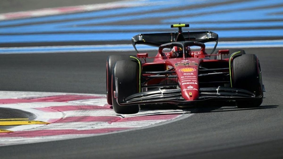 Frankreich-GP: Ferrari fährt vorne weg