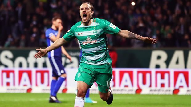 
                <strong>Platz 1 - Max Kruse (SV Werder Bremen)</strong><br>
                Rückrunden-Tore: 13Rückrunden-Vorlagen: 7Scorerpunkte in der Rückrunde: 20Scorerpunkte Saison 2016/17: 22 (15 Tore, 7 Vorlagen)
              