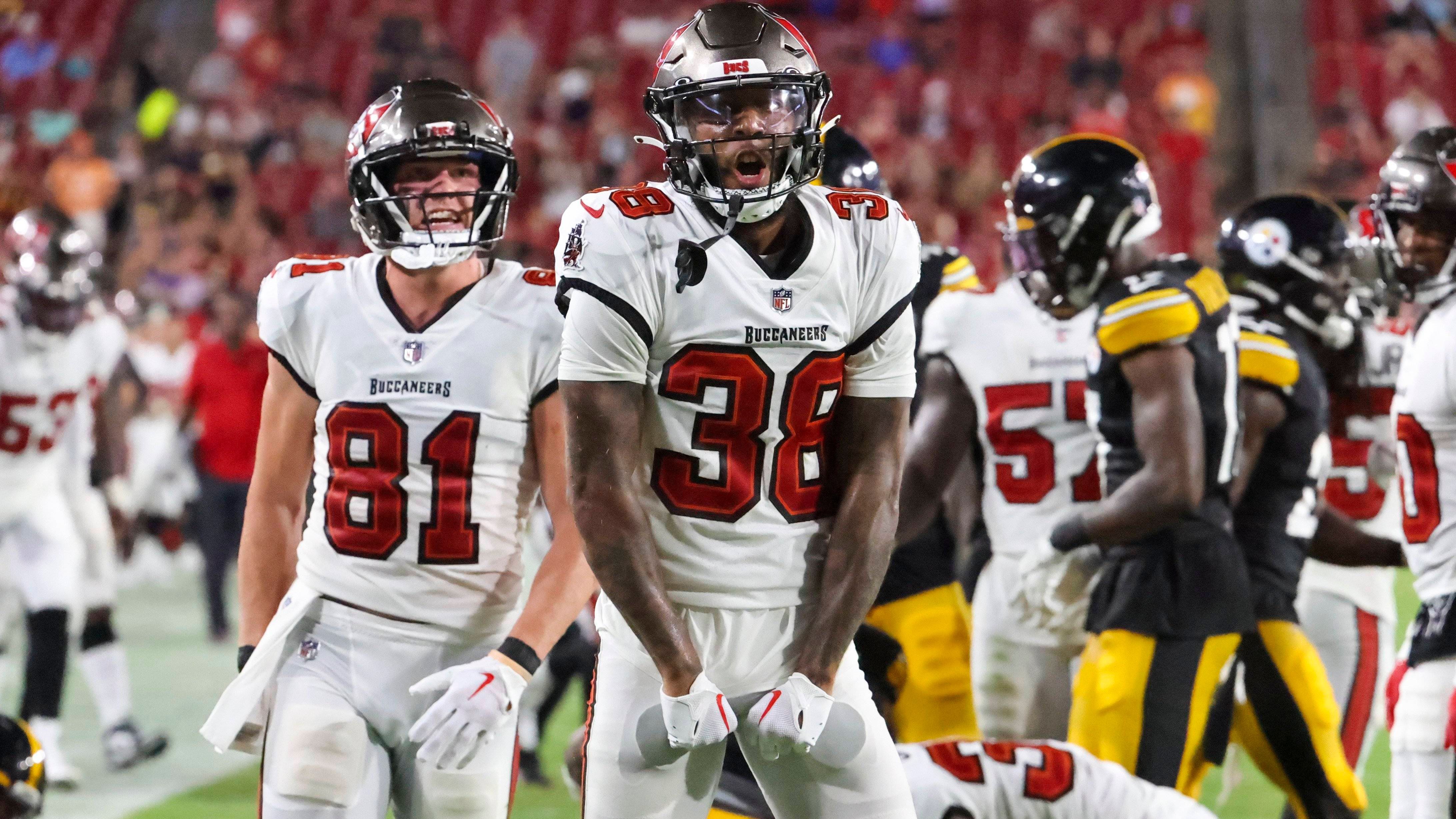 <strong>Tampa Bay Buccaneers</strong><br>Angstgegner: Pittsburgh Steelers<br>Bilanz: 2-10<br>Winning Percentage: 0,167