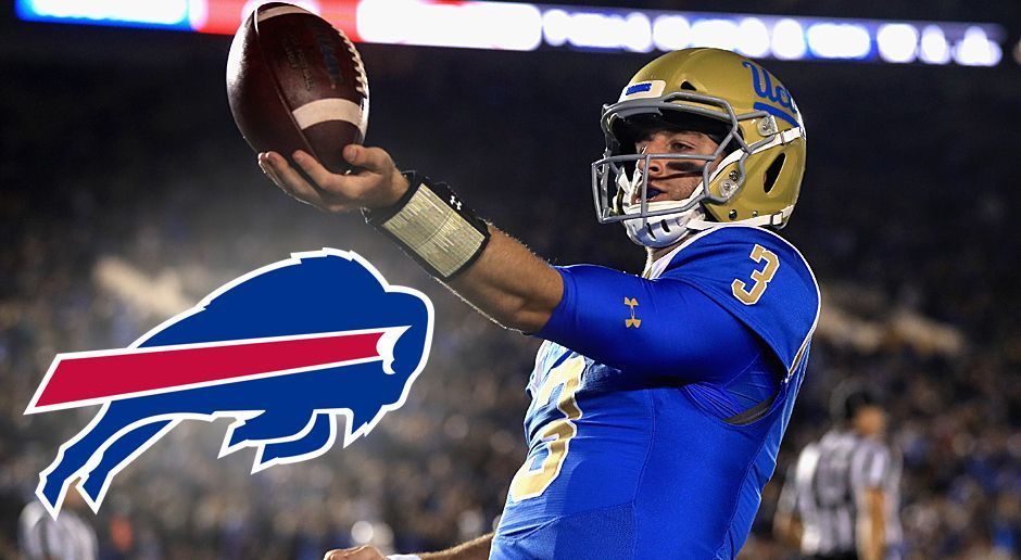 
                <strong>4. Pick - Buffalo Bills: QB Josh Rosen (Trade mit Cleveland Browns)</strong><br>
                Trade-Alarm! Die Bills brauchen dringend einen Quarterback - AJ McCarron ist nicht die Zukunft. Ausgestattet mit dem 12. und 22. Pick in der ersten Runde unterbreiten sie den Browns ein Angebot, dass diese ohne die Chance auf Barkley nicht ausschlagen können. Also bekommt die Bills-Mafia in Josh Rosen den vielleicht besten Passer unter den Quarterbacks.
              