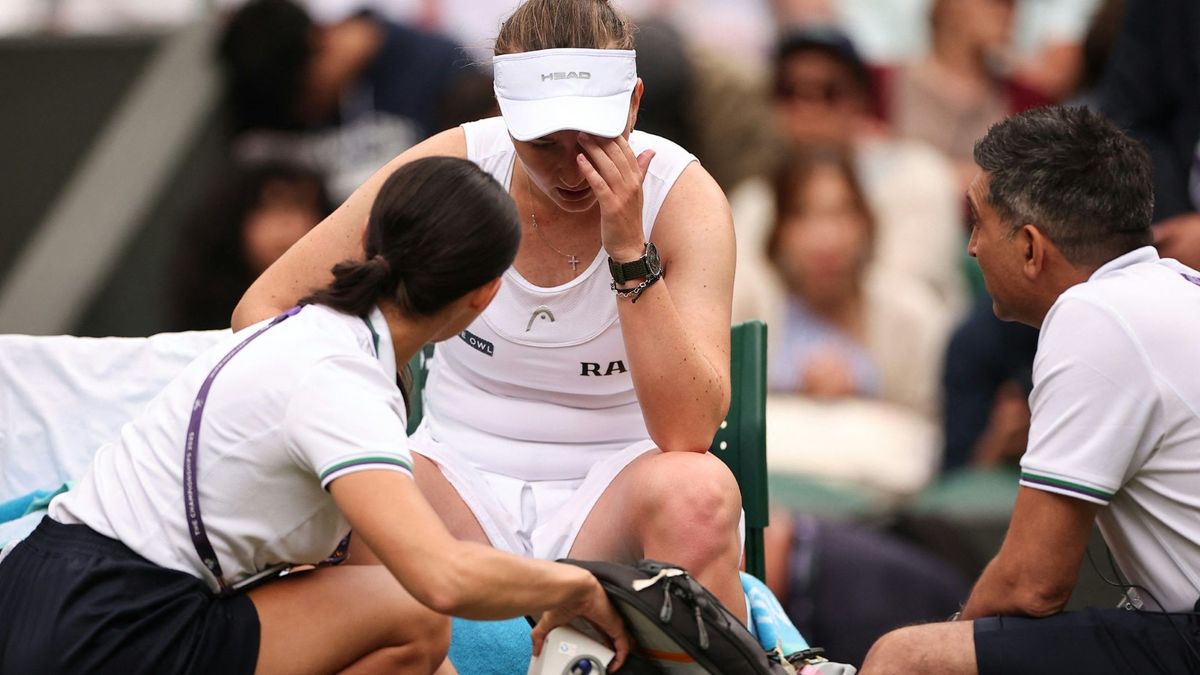 Bittere Niederlage: Barbora Krejcikova