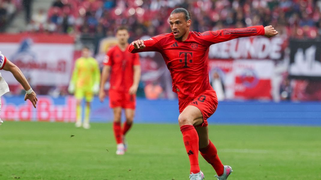 Leroy Sané am Ball