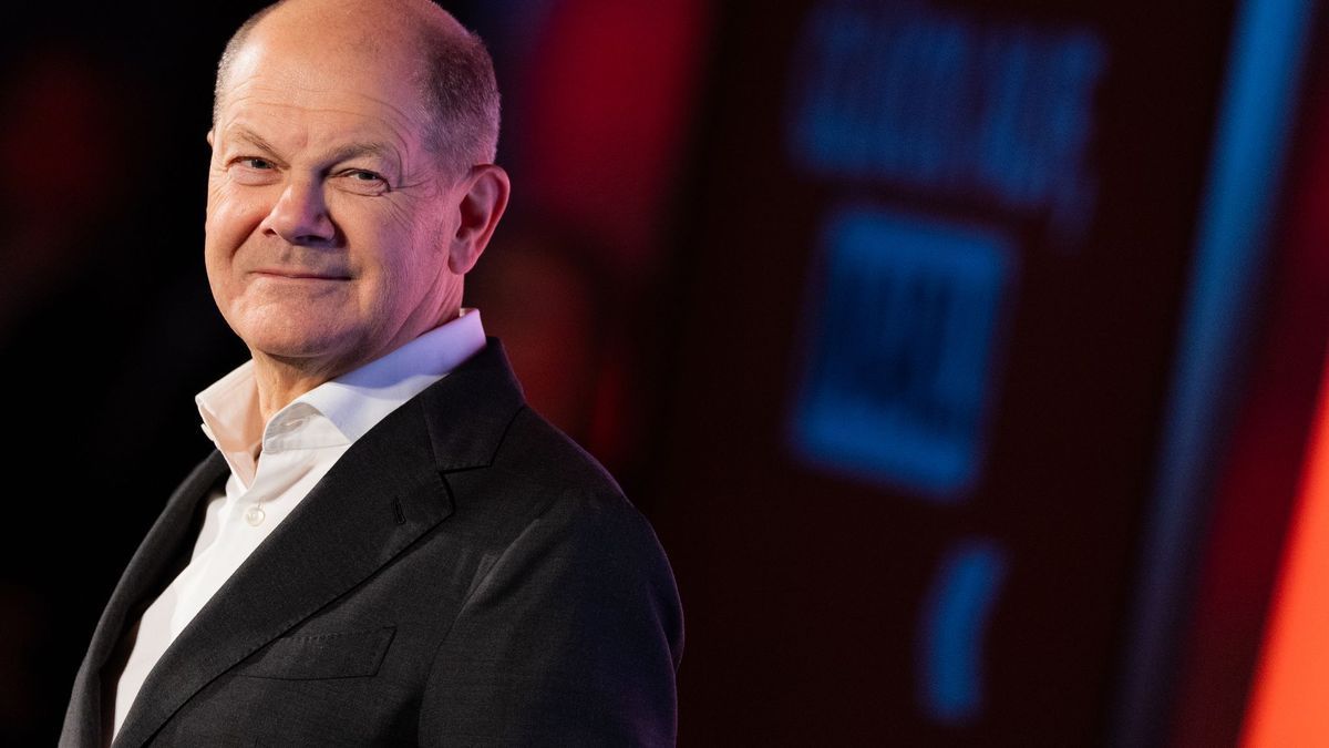 Wahlkampf mit Bundeskanzler Scholz