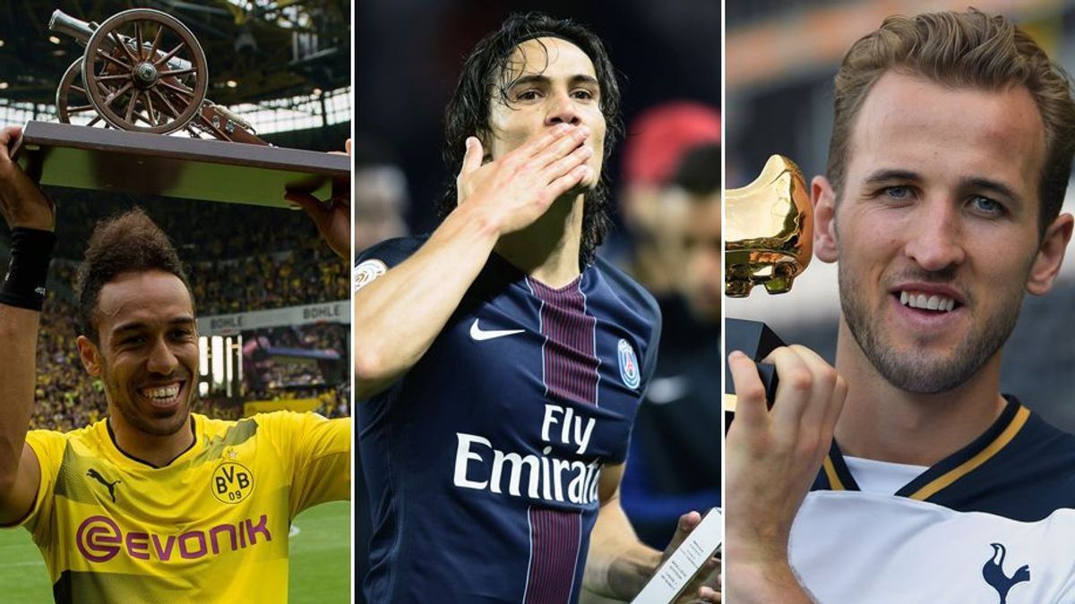 Saison 2016/17: Das sind Europas Torschützenkönige