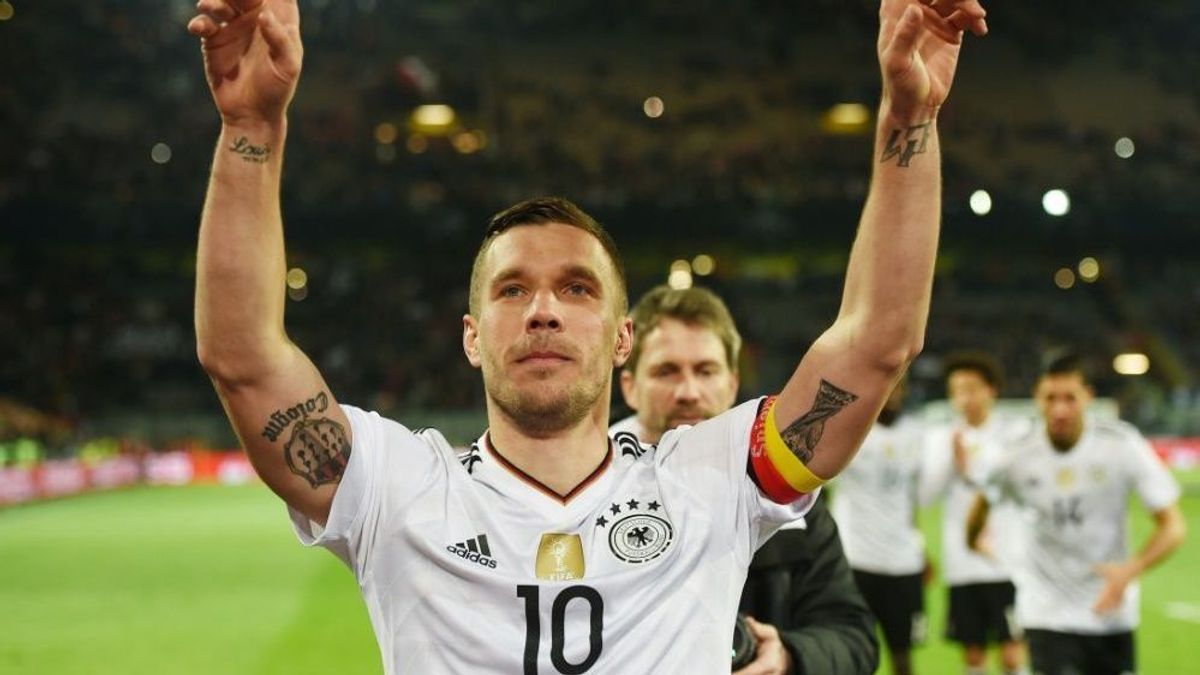 Podolski wurde 2014 selbst Weltmeister