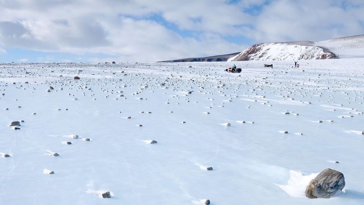 Nasa Gesteinsbrocken In Der Antarktis