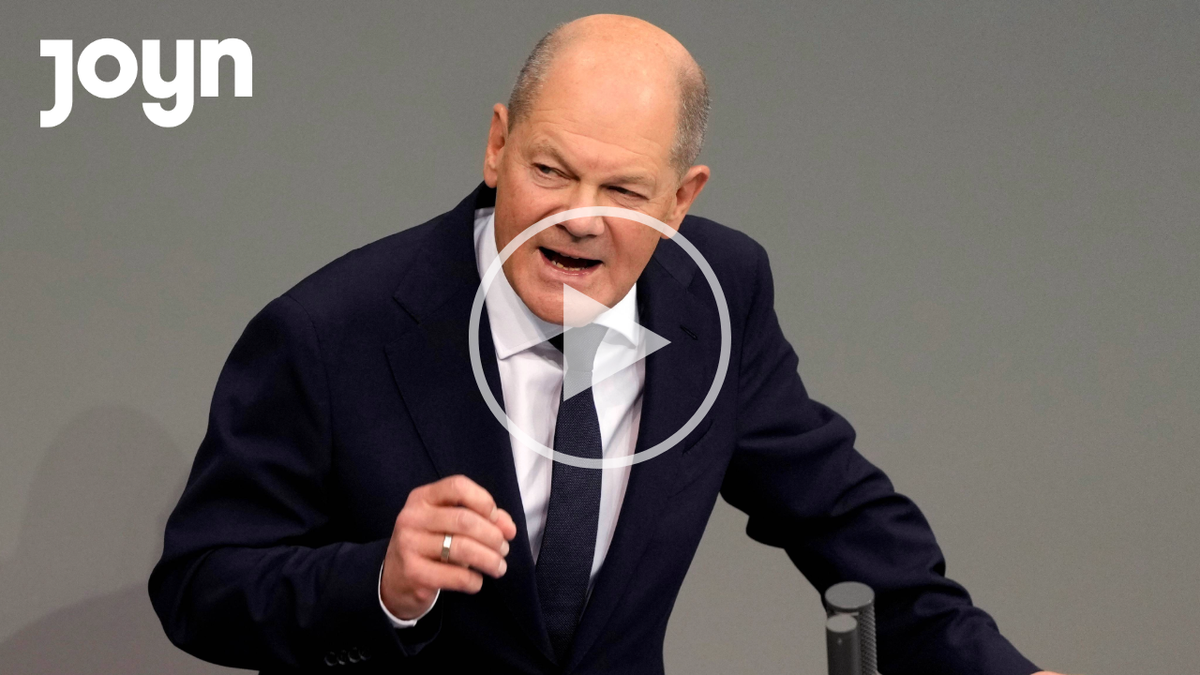 Scholz im Bundestag