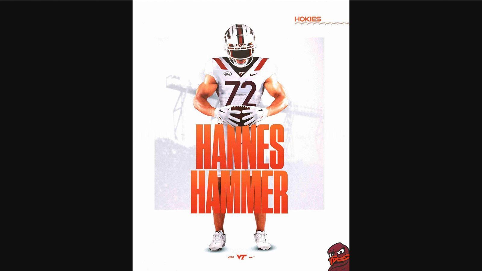 <strong>Hannes Hammer</strong><br>Position: Right Tackle<br>College: Virginia Tech