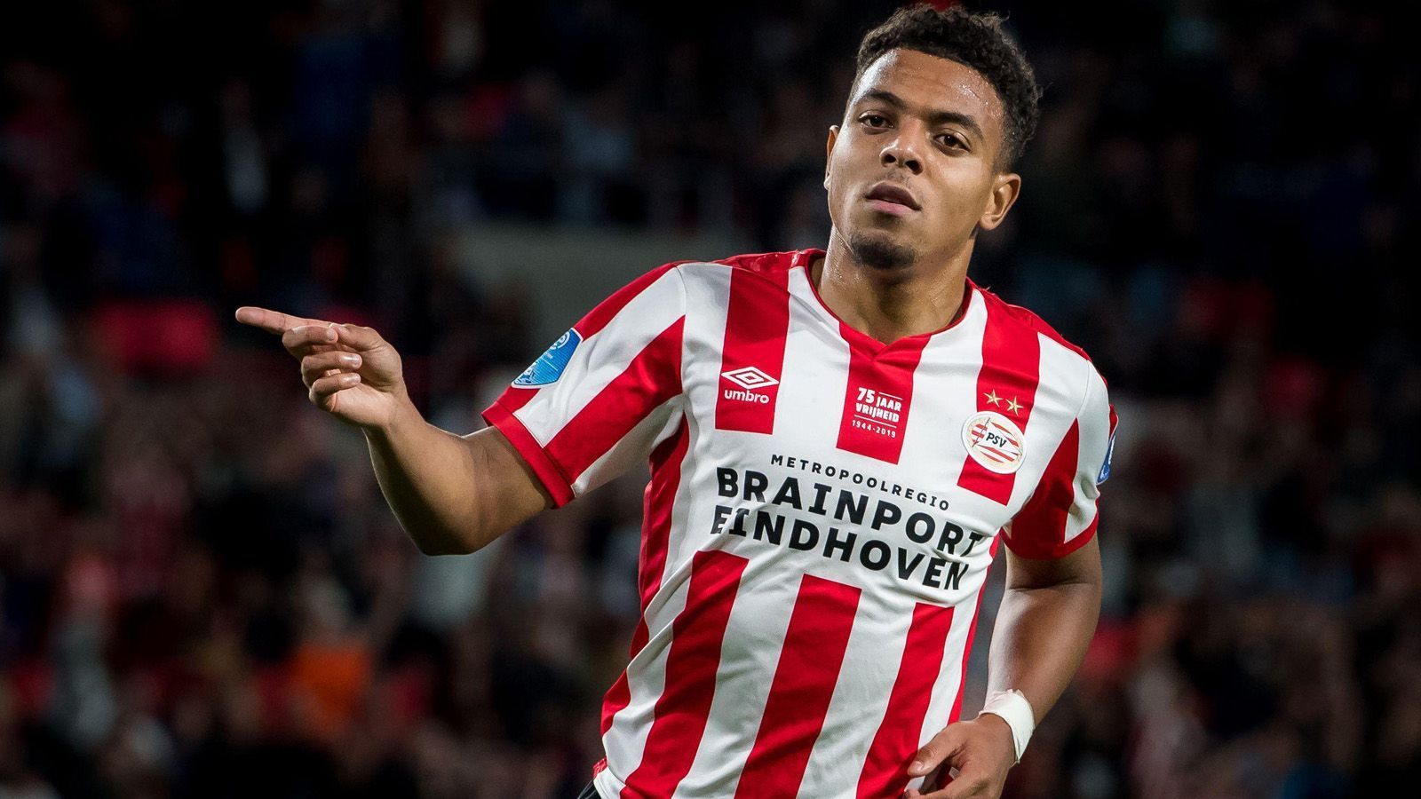 
                <strong>Donyell Malen  </strong><br>
                Alter: 20 JahreVerein: PSV EindhovenPosition: SturmNationalität: Niederlande
              