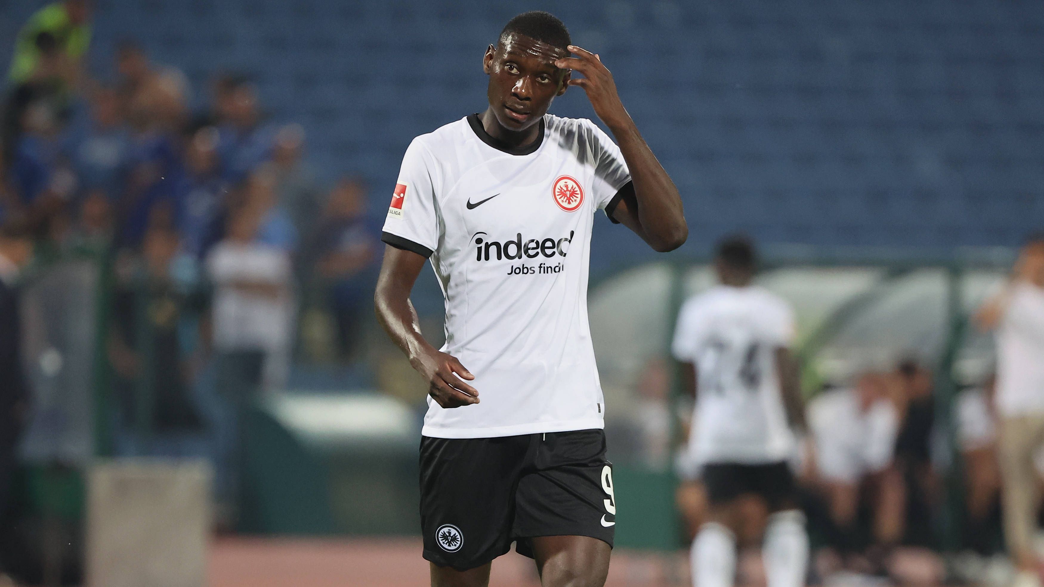 <strong>Randal Kolo Muani</strong> <br>Position: Stürmer <br>Klub: Eintracht Frankfurt (2022/23), jetzt Paris Saint-Germain
