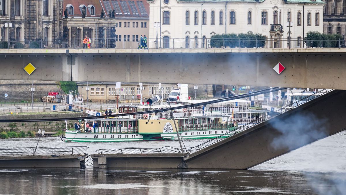 Brückeneinsturz in Dresden