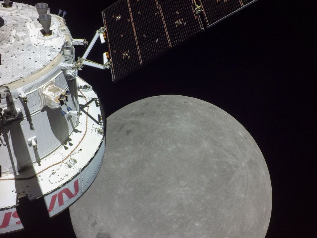 Der erfolgreiche Start und Flug des noch unbemannten Raumschiffs Orion zum Mond waren die vorläufigen Höhepunkte des Mondmissionsjahrs 2023.