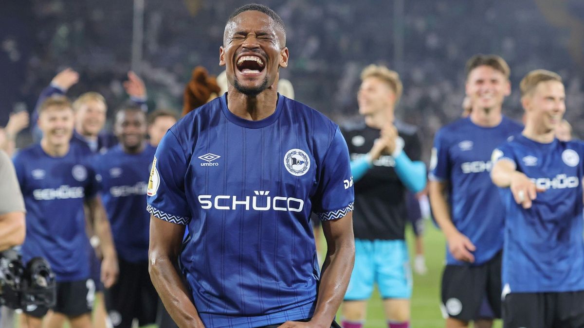 Bielefelds Matchwinner Isaiah Young