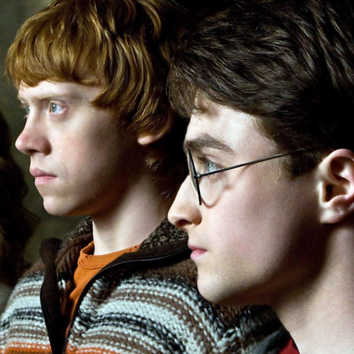 In "Harry Potter und der Halbblutprinz" spielen Emma Watson, Rupert Grint und Daniel Radcliffe (v.l.) mit.