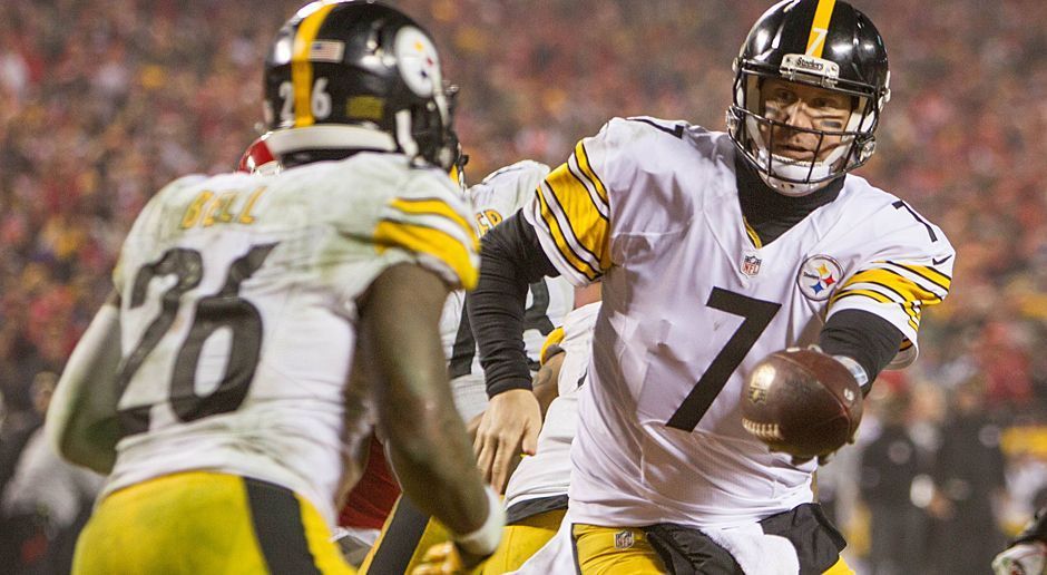 
                <strong>Power Ranking vor den Championship Games</strong><br>
                4. Platz - Pittsburgh Steelers: Die Pittsburgh Steelers brachten mit ihrer Triple B Offense bei den Kansas City Chiefs keinen einzigen Touchdown zustande. Trotzdem reichte es dank eines Field-Goal-Rekords zum neunten Sieg in Folge und das Weiterkommen. Trotz des holprigen Auftritts in Kansas City: Ben Roethlisberger, Le'Veon Bell und Antonio Brown bleiben eine Gefahr für jede Defense. 
              