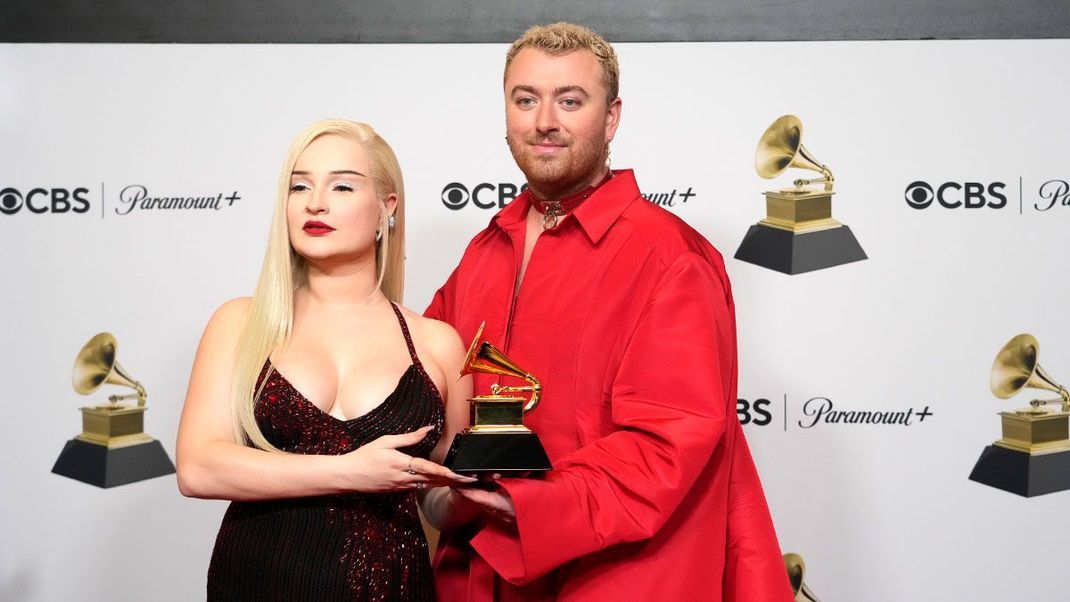 Die Stars der Stunde: Kim Petras und Sam Smith gewinnen einen Grammy und werden als Bestes Pop Duo/Group Performer bei den diesjährigen Grammy Awards in Los Angeles ausgezeichnet. 