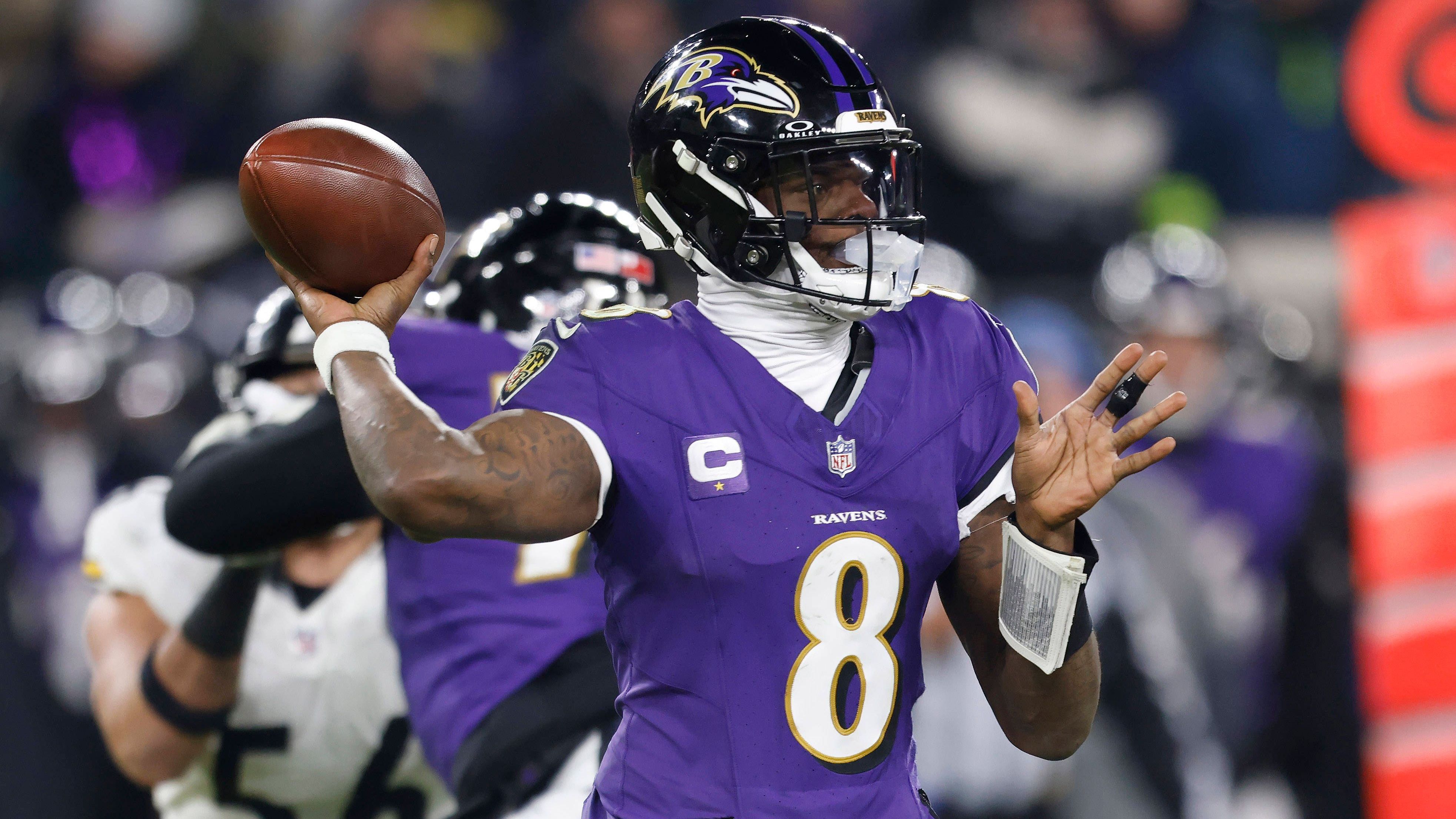 <strong>Platz 3: Baltimore Ravens</strong>&nbsp;<br>Team-Rating: 91