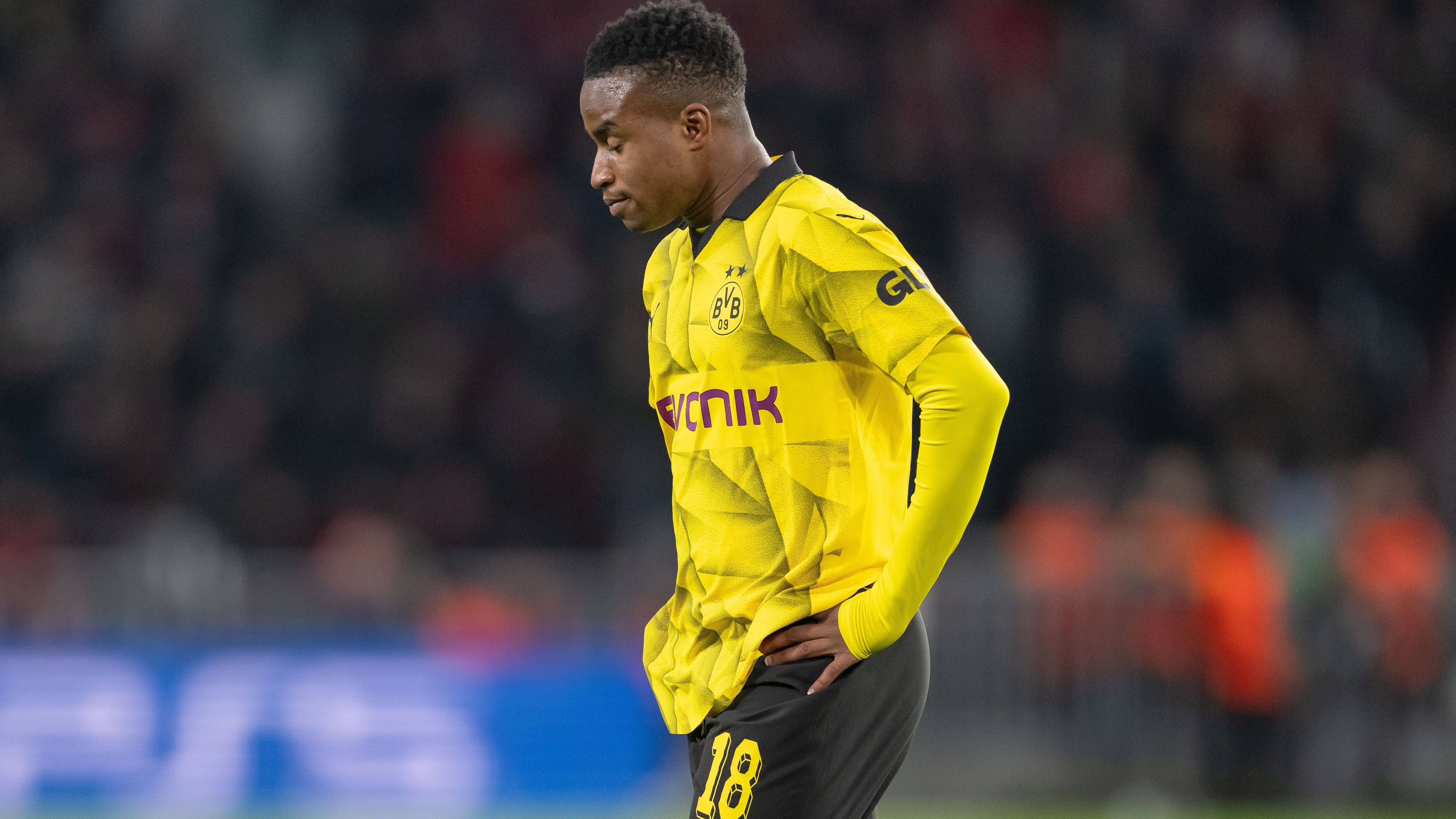 <strong>Youssoufa Moukoko</strong><br>Darf gut 20 Minuten für Füllkrug mitwirken. Entscheidenden Einfluss auf den Ausgang des Spiels hat er aber nicht mehr. <strong><em>ran</em>-Note: Ohne Bewertung</strong>