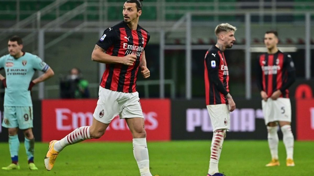 Zlatan Ibrahimovic feiert eine gelungene Rückkehr