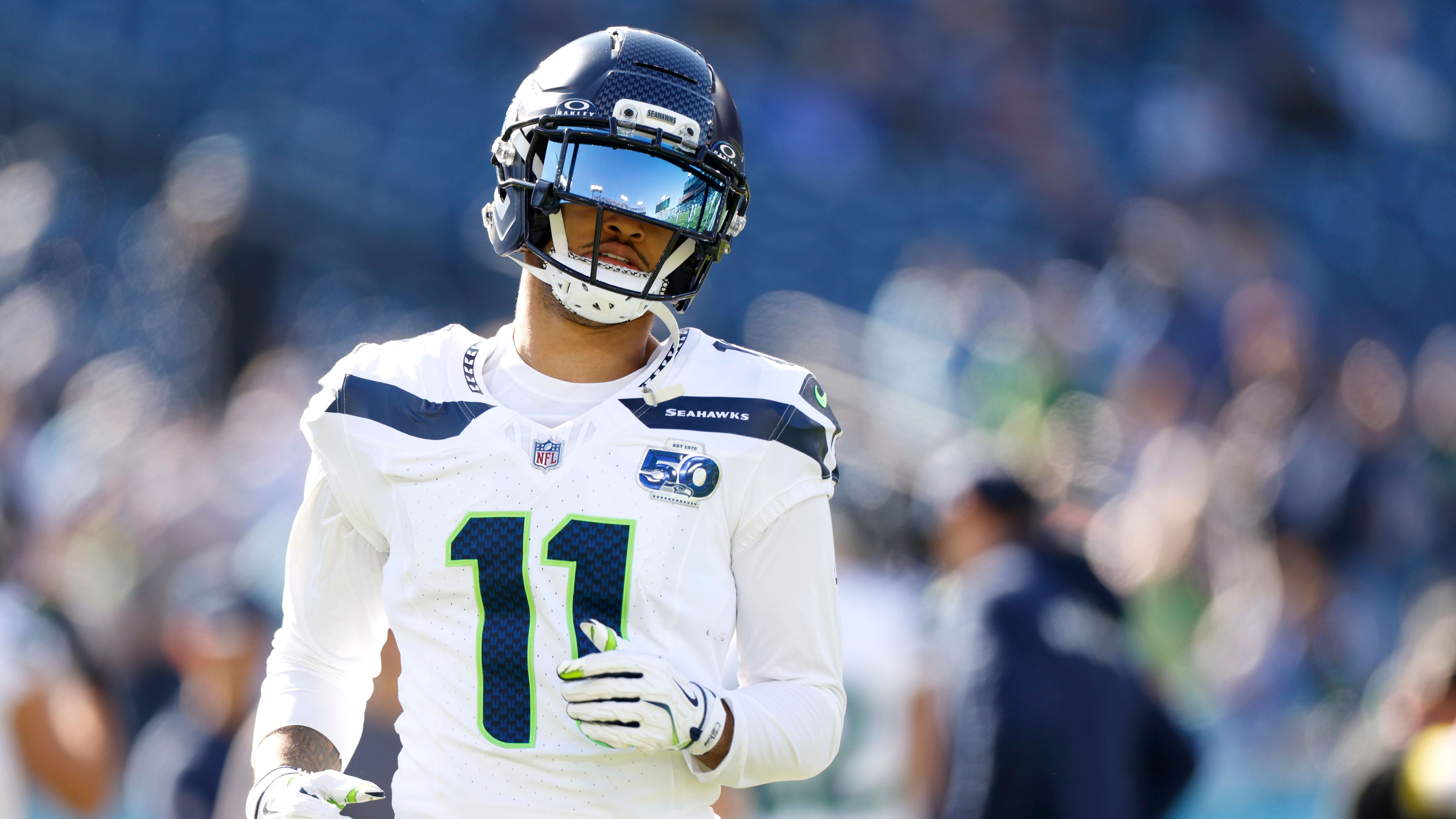 <strong>2. Platz: Jaxon Smith-Njigba (Seattle Seahawks), Wide Receiver</strong><br>27.162 Stimmen