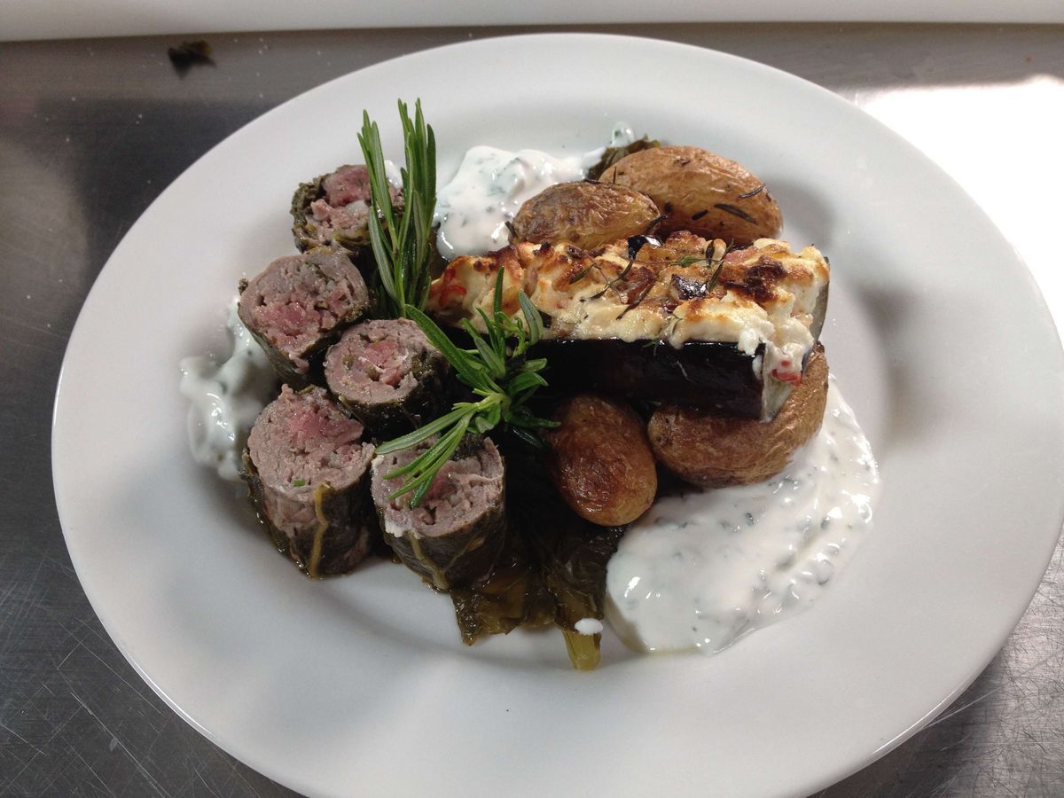 Involtini mit Aubergine