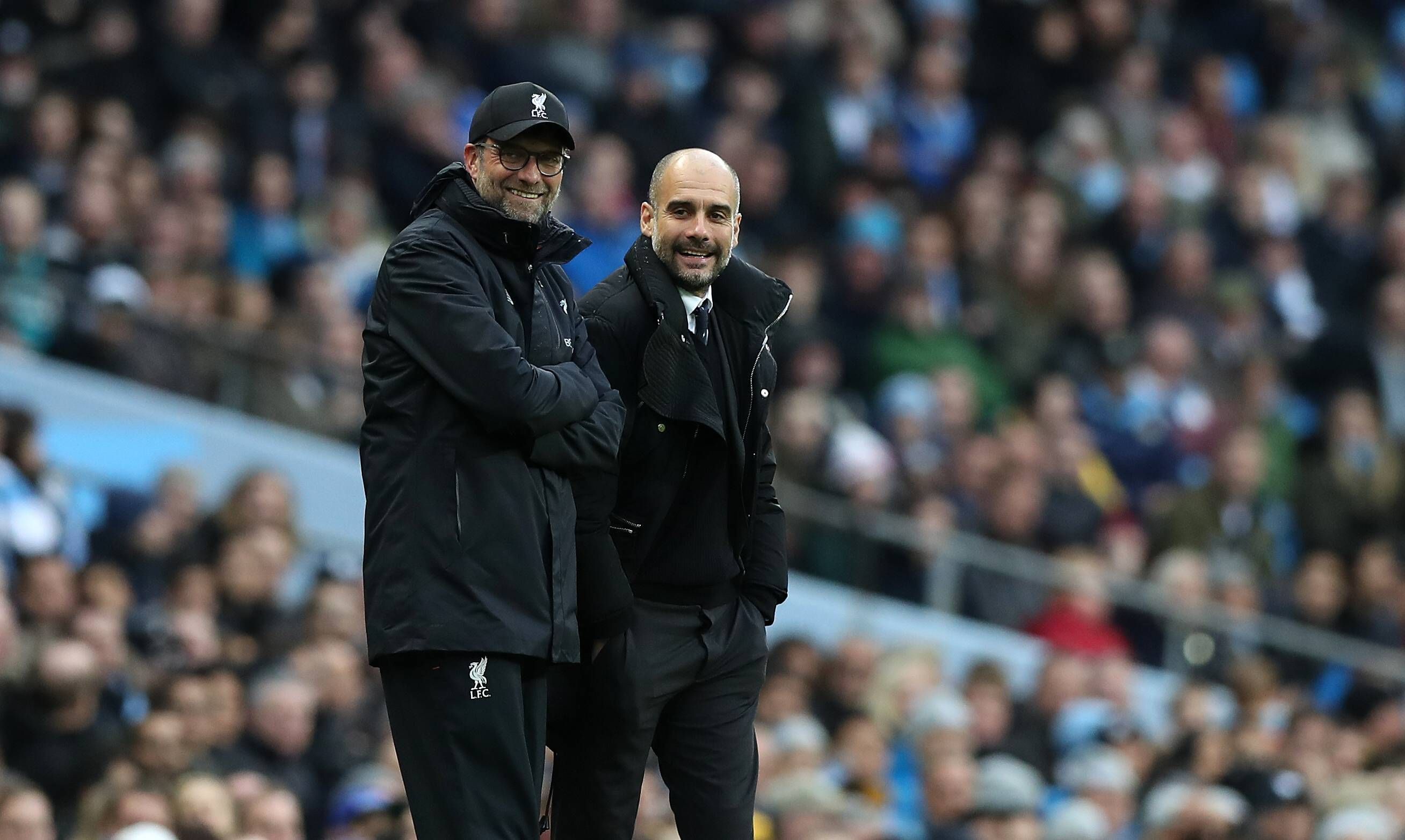 
                <strong>Diese Trainer haben am häufigsten gegen Pep Guardiola gewonnen </strong><br>
                Eigentlich geht Manchester City als klarer Favorit in das Champions-League-Viertelfinale gegen den FC Liverpool. Die "Skyblues" dominieren die englische Premier League, haben als Tabellenführer ganze 18 Punkte mehr auf dem Konto als der Tabellendritten FC Liverpool. Wird das Duell also eine klare Angelegenheit für Manchester? Nicht unbedingt. Liverpool-Trainer Jürgen klopp ist nämlich der große Angstgegner von Pep Guardiola.
              