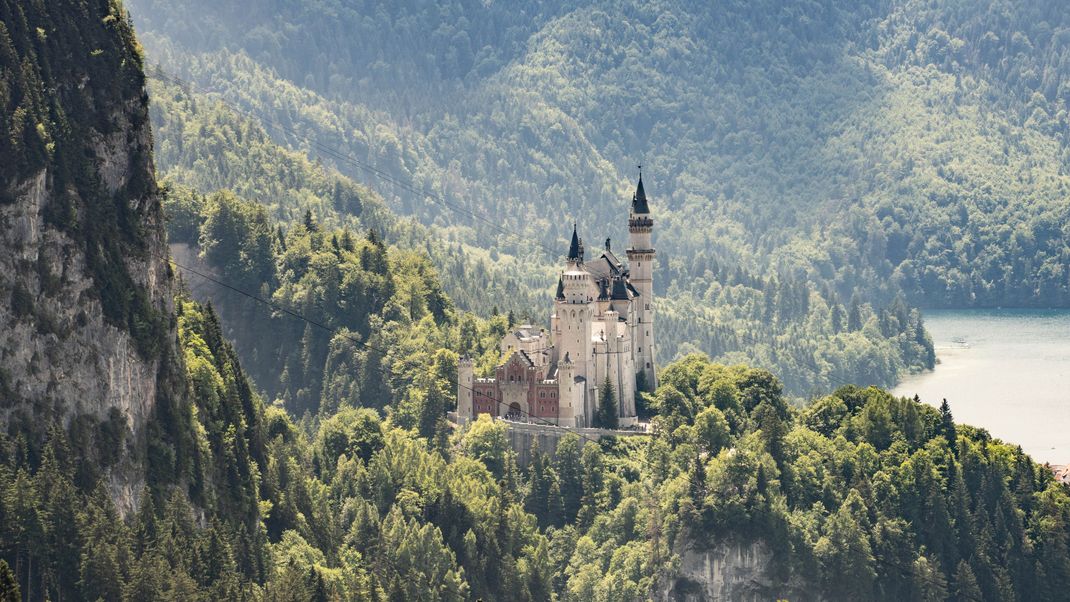 Das weltbekannte Märchenschloss des Bayernkönigs Ludwig II.