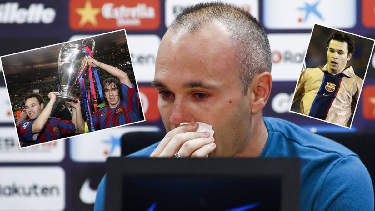 Die 22 Jahre von Andres Iniesta beim FC Barcelona in Bildern