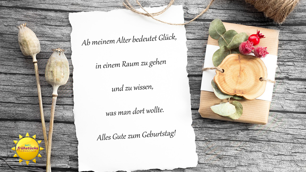 Ein humorvoller WhatsApp-Gruß zum Geburtstag geht immer!