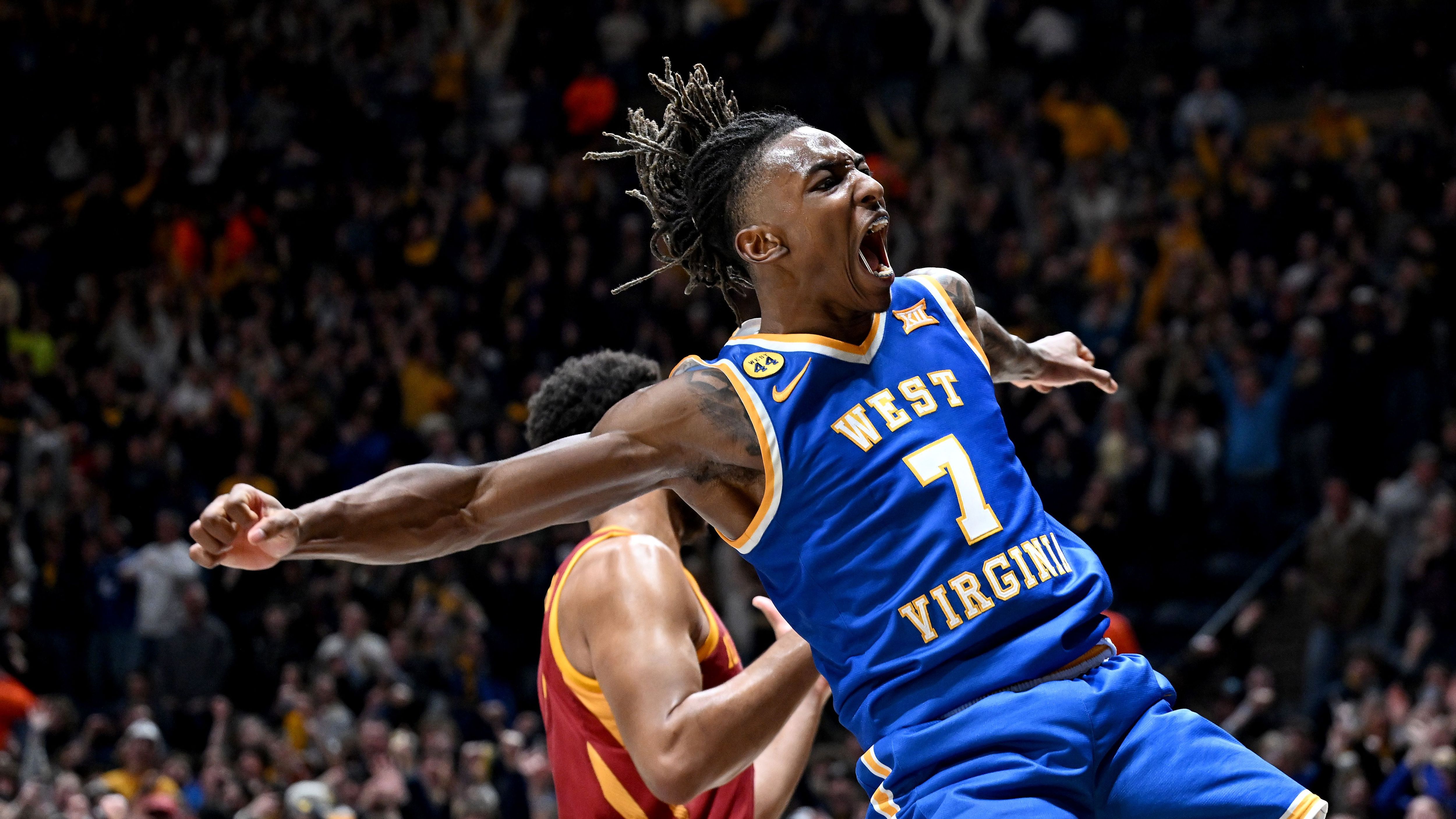 <strong>West Virginia University</strong><br>NFL:<br>- Wyatt Milum (Jaguars)<br>NBA:<br>- Javon Small (Grizzlies; Bild)